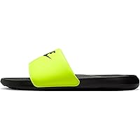Nike Victori One Men's Slides (CN9675-015, Black/Black-Volt)