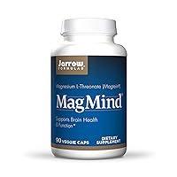 Jarrow Formulas MagMind - 90 Capsules - Includes Magnesium L-Threonate (Magtein) - Supports Brain Health & Function - 30 Servings