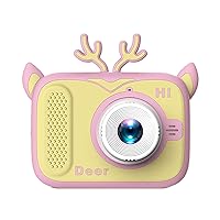 X12 Kid Digital Camera Cute Video Camera 2.0 Inch Pictures Take Children Camera Best Birthday Gift for Boys Girls X12 Child Cartoon Camera Proetctive Cover for Girl Boys