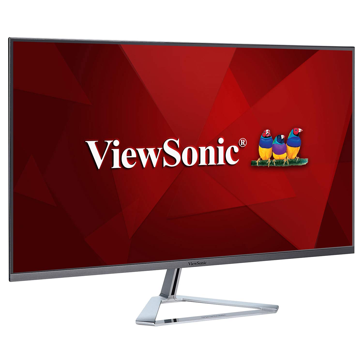 ViewSonic 32 Inch 1080p Widescreen IPS Monitor with Ultra-Thin Bezels, Screen Split Capability HDMI and DisplayPort (VX3276-MHD),blue