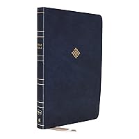 NKJV, Thinline Bible, Large Print, Leathersoft, Blue, Red Letter, Comfort Print: Holy Bible, New King James Version NKJV, Thinline Bible, Large Print, Leathersoft, Blue, Red Letter, Comfort Print: Holy Bible, New King James Version Imitation Leather Hardcover Audio CD Paperback