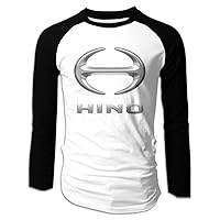 FReegg Men's Hino Motors Logo T Shirts Long Sleeve Black