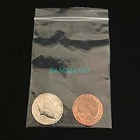 Bag4Life (1 US Half Dollar Coin - Magic Tricks, Stage Magic, Party Magic, Magic Prank.Fire Magic,Coin Magic, Illusion Magic, Card Tricks..etc..