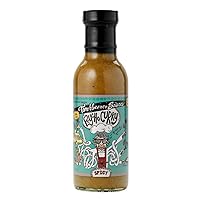 TorchBearer Sauces Psycho Curry Sauce, 12 Ounces - Spicy - All Natural, Vegan, Extract-Free, Made in USA