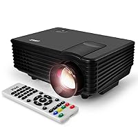 Pyle Portable Video-Projector Full HD with Remote - Home Theater-Projector Tv Digital Movie-Projector - 1080p Support 80