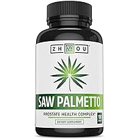 Nutrition Saw Palmetto Extract 500 mg, Prostate Health, Urinary Tract Support, DHT Blocker for Men and Women Hair Growth, Non-GMO, 100 Capsules (Packaging may vary)