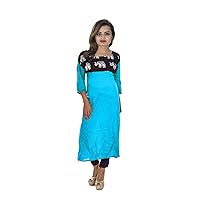 Indian Pure Cotton for Girl's Long Dress Women's Tunic Dress Kurtis Maxi Gown Animal Print Plus Size