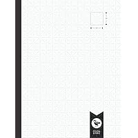 Grid Paper For Drawing - 1 Inch Grid: Large Graph Sketchbook | Blank Notebook | Proportion Grid with Diagonal Lines | 8.5