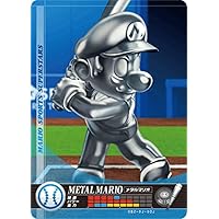 Nintendo Mario Sports Superstars Amiibo Card Baseball Metal Mario for Nintendo Switch, Wii U, and 3DS