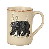 Park Designs Rustic Retreat Bear Mug Set