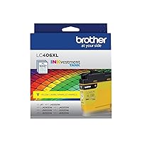 Brother LC406XLY High Yield Yellow Ink Cartridge