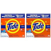 Tide Original HE Turbo Powder Laundry Detergent, 95 Oz (Packaging May Vary) (Pack of 2)