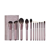 GMOIUJ 12 Small Grape Makeup Brush Small Grape Makeup Tool Set Makeup foundation make-up Brush