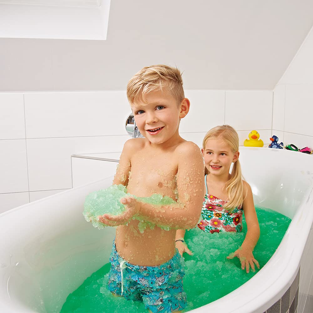Zimpli Kids 3 x Gelli Baff Bundle, Blue, Red & Green, Turn water into colourful goo! Children’s Sensory & Bath Toy