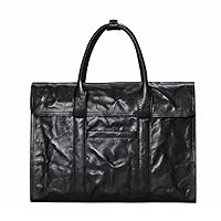 Men's Bags Leather Men's Handbags Large Capacity Horizontal Computer Bag Layer Cowhide Business Briefcase
