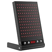 Red Light Therapy Device,132 LEDs 660nm 850nm Red Near Infrared with Timer Adjustable Stand for Full Body,Skin Care,Pain Relief of Muscles and Joints,Improve Sleep,Recovery