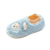 Womens House Slippers Fluffy Soft Slippers Women Slippers Autumn and Winter Indoor Fashion Comfortable Cute Lamb Bag Heel Flat Warm Women Slippers Warm