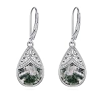 VONALA Teardrop Earrings Sterling Silver Filigree Irish Celtic Teardrop Drop Earrings Jewelry Gifts For Damen Girls