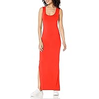 find. Women's Sleeveless Maxi Jersey Dress With Side Slit