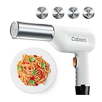 Handheld Electric Pasta Maker, 5-in-1 Cordless Pasta Machine, Portable Noodle Maker, Homemade Spaghetti Ramen