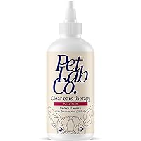 Petlab Co. - Clear Ears Therapy Ear Cleaner for Dogs - Supporting Yeast, Itchy Ears & Healthy Ear Canals - Alcohol-Free Dog Ear Wash - Optimized Dog Ear Cleaner Solution - Packaging May Vary