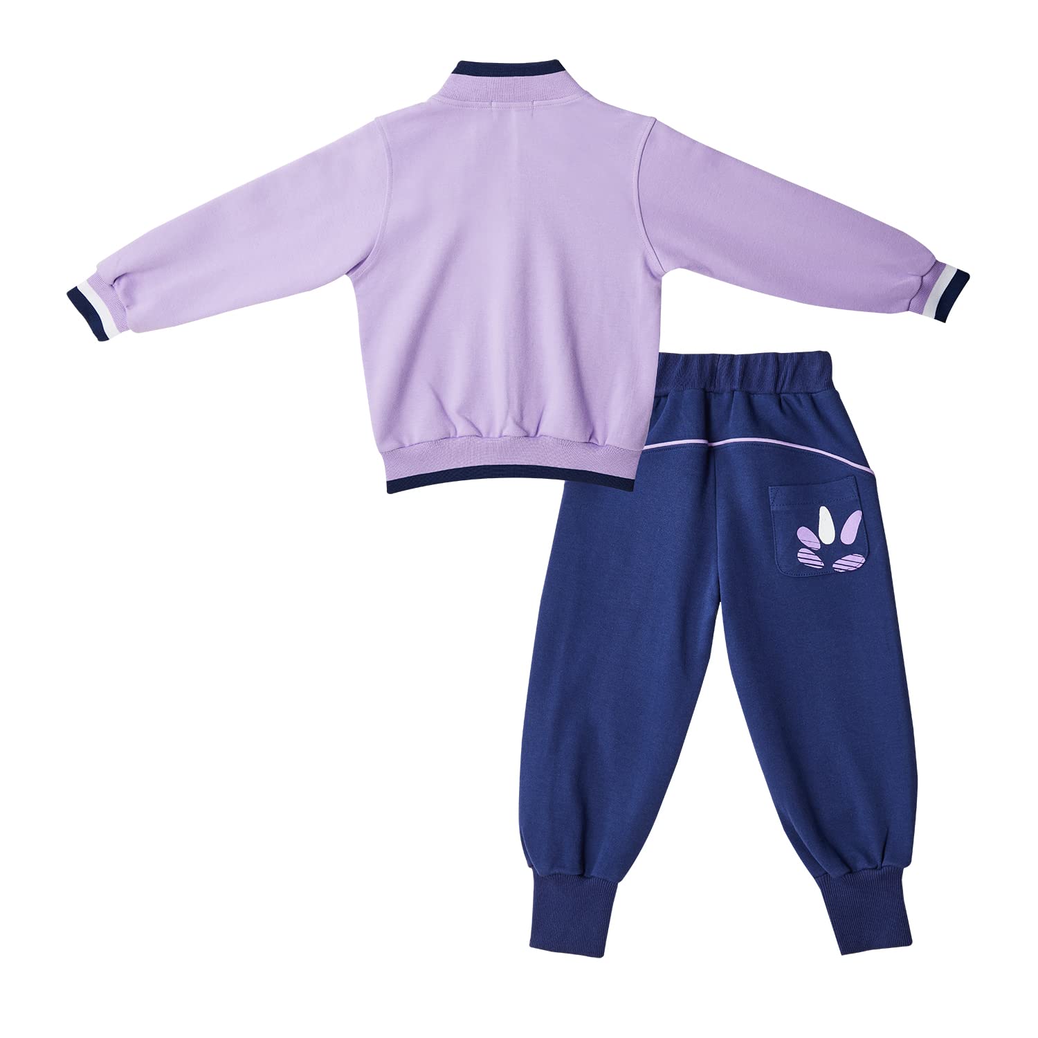 ROROANCO Activewear Kids Clothing Sets Tracksuits Active Hoodie, Pullover Jacket, Long Sleeve Shirts + Joggers 2 Piece