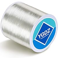 YGDZ 1mm Bracelet String, Elastic String Stretchy Bracelet Beading Thread String for Bracelets Jewelry Making, 1 Roll 100m (1.0mm)