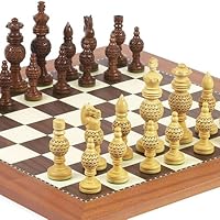 Monaco Deluxe Chessmen & Astor Place Chess Board from Spain