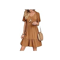 Loose Plus Size Dress, Waistband Dresses for Women 2024 Plus Size, Plus Size Dresses for Curvy Women