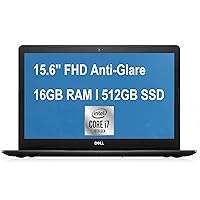 Dell Inspiron 15 3593 3000 Flagship Laptop, 15.6'' Full HD Anti-Glare, 10th Gen Intel Quad-Core i7-1065G7, 16GB DDR4 512GB SSD, Iris Plus Graphics BT 4.1 Win 10 (Renewed)
