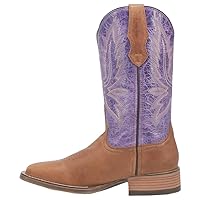 Laredo Womens Mara Square Toe Casual Boots Mid Calf Low Heel 1-2