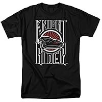 Knight Rider Science Fiction Action TV Series Hasselhoff Logo Adult T-Shirt Tee
