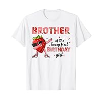 Brother of the Berry Sweet One Strawberry First Birthday 1st T-Shirt