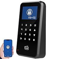 UHPPOTE 2.4-inch Display Door Access Control Touch Keypad 125khz Compatible with WiFi Tuya