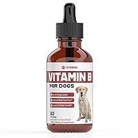 Vitamin B for Dogs | Vitamin B Complex for Dogs | Vitamin B12 for Dogs | Dog Vitamins | B12 Vitamins for Dogs | Vitamin B Dog Supplements | B Complex for Dogs | B12 for Dogs | Do1 fl oz: Bacon Flavor
