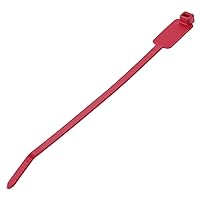 Panduit PLM2S-D2 Marker Cable Tie, Wrap, Standard, Nylon 6.6, 7.4-Inch Length, Red (500-Pack)