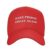 Make Prison Great Again Hat Funny Sandwich Visor Baseball Cap Adjustable Dad Hat Men Women