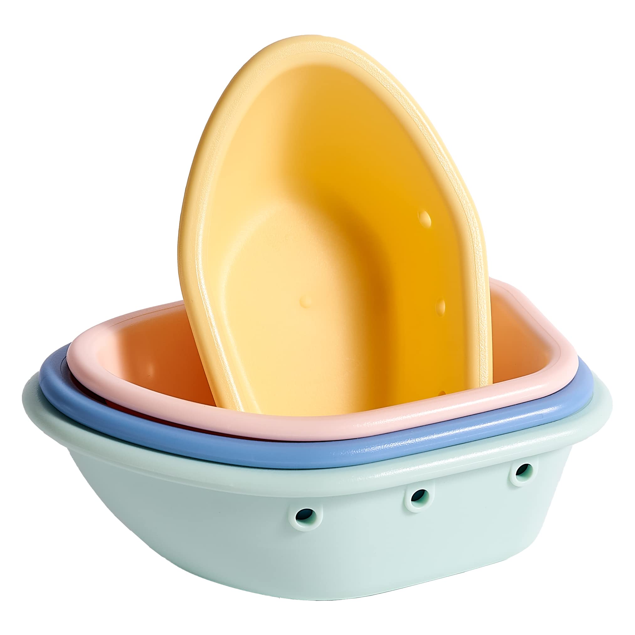 Green Sprouts Sprout Ware® Floating Boats, 6mo+ Plant-Plastic, Dishwasher Safe, Tested for Hormones