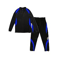 Hiheart Boys Quick Dry Long Sleeve Jogger Set 2 Piece Athletic Tracksuit