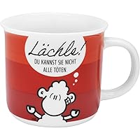 Mug with Smile Motif | Favourite Mug in Gift Box, Porcelain, 38 cl, Mug with Saying | Gift, Birthday, Funny Gift | 48933