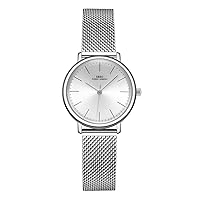 Women Stainless Steel Band Watches Ladies Quartz Wristwatches Waterproof Unique Design Mesh Bracelet Watch Relogio Feminino
