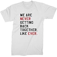 Expression Tees We are Never Getting Back Together TTPD ERAS Outfit Mens T-Shirt