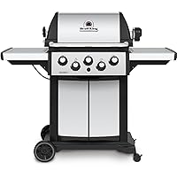 946884 Signet 390 Propane Gas Grill, Stainless Steel & Black