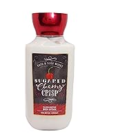 Bath and Body Works Sugared Cherry Crisp Lotion 8 Ounce Full Size