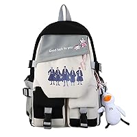 Anime Cosplay Mashle Magic and Muscles Backpack Mash Burnedead Daypack Bookbag School Bag A15