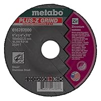 Metabo 6-inch Plus-Z Grinding Wheel | Type 27 | 6
