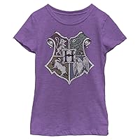 Harry Potter Girl's Hand Drawn Crest T-Shirt