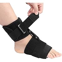 Plantar Fasciitis Night Splint, Orthotic Drop Foot Support, Drop Foot and Tendonitis Pain Relief, Fits Right Or Left