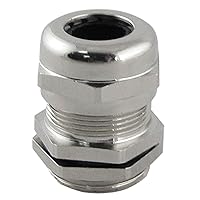 uxcell Stainless Steel 6.0-12.0mm M20 Cable Gland Connector with Locknut