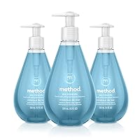 Method Gel Hand Soap, Sea Minerals, Biodegradable Formula, 12 fl oz (Pack of 3)